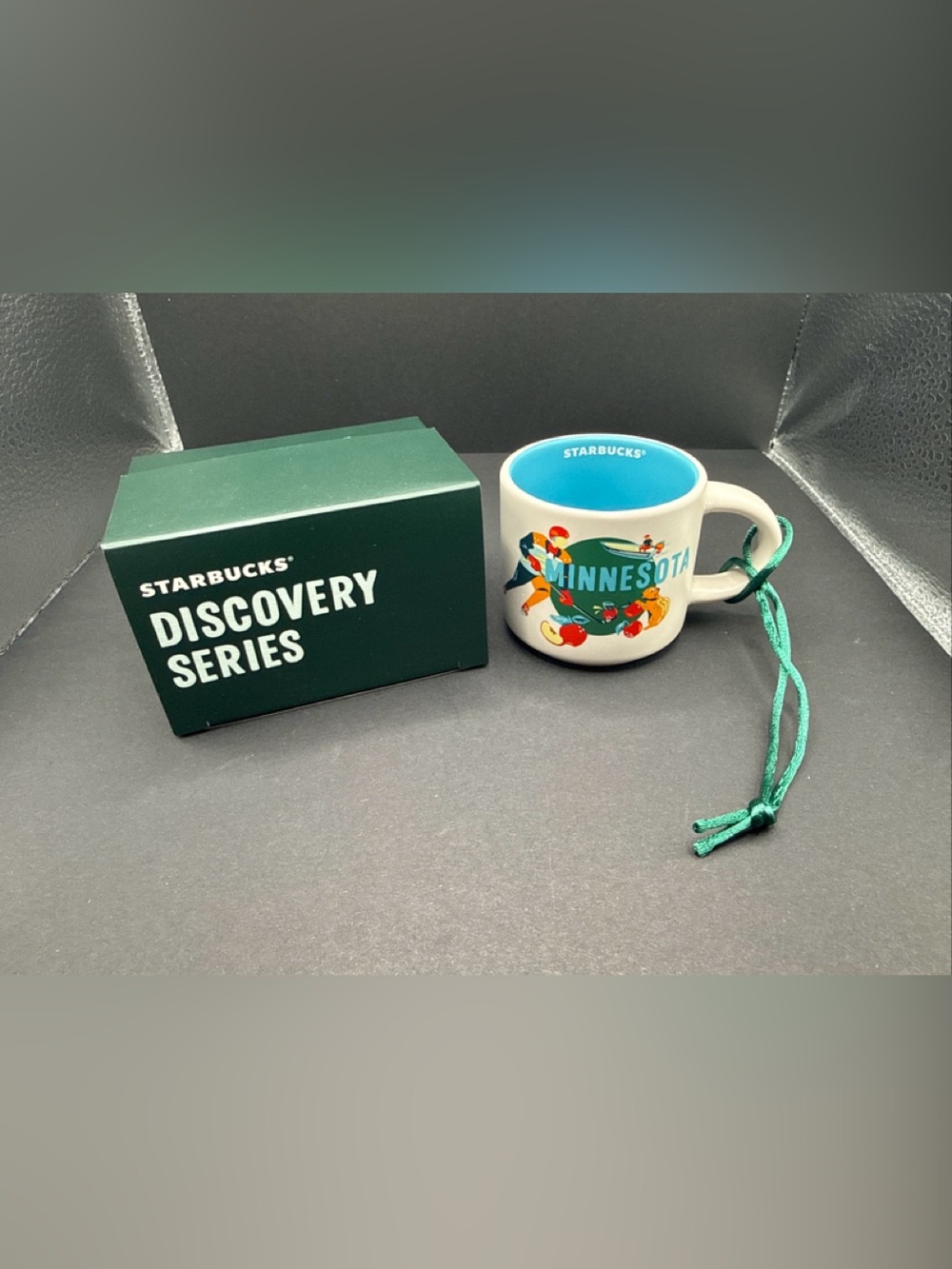 Starbucks Minnesota State Discovery Mini Demi Mug Cup 2 oz Ornaments New in Box